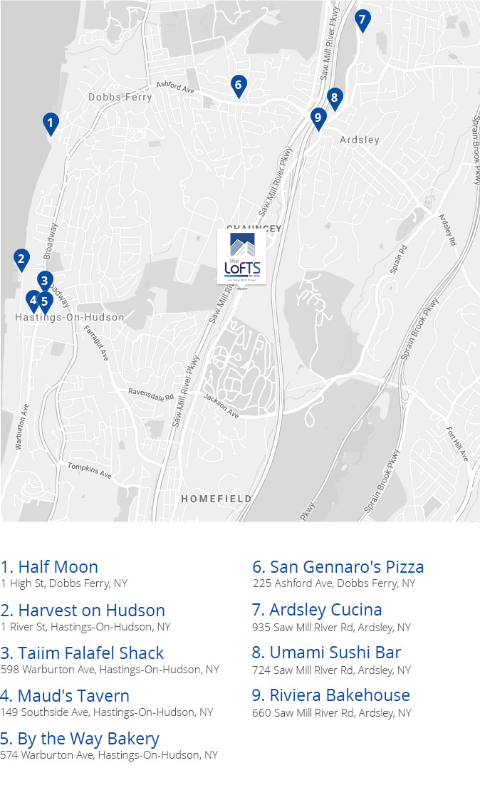 Mobile - Nearby Maps - The Lofts