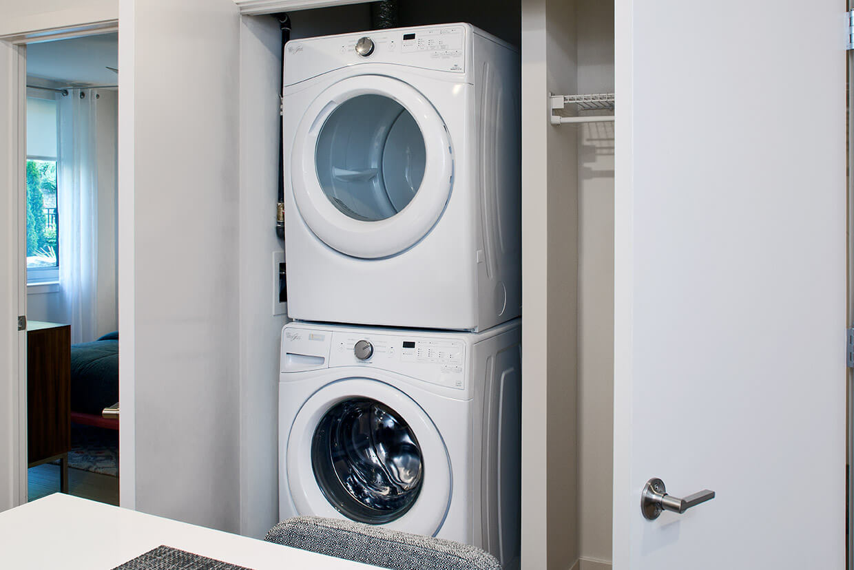 Washer & Dryer in every Apartment