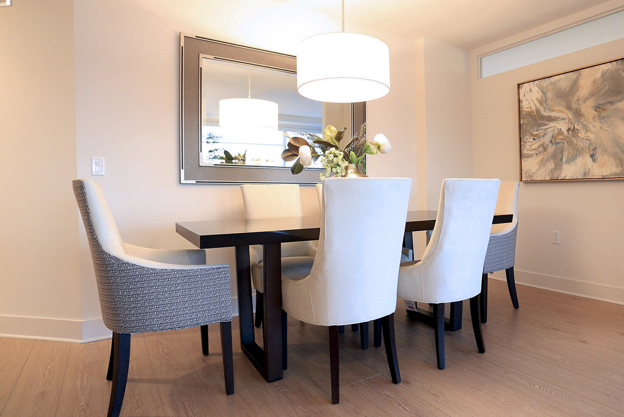 Select Apartments have Separate Dining Rooms
