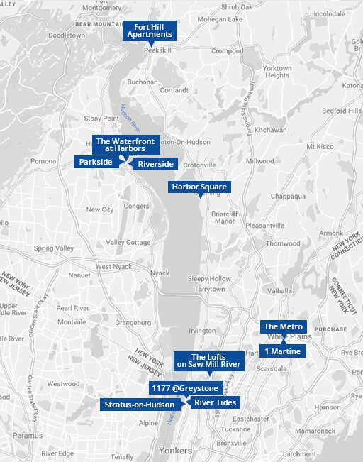 GDC Rentals Properties Map - Mobile