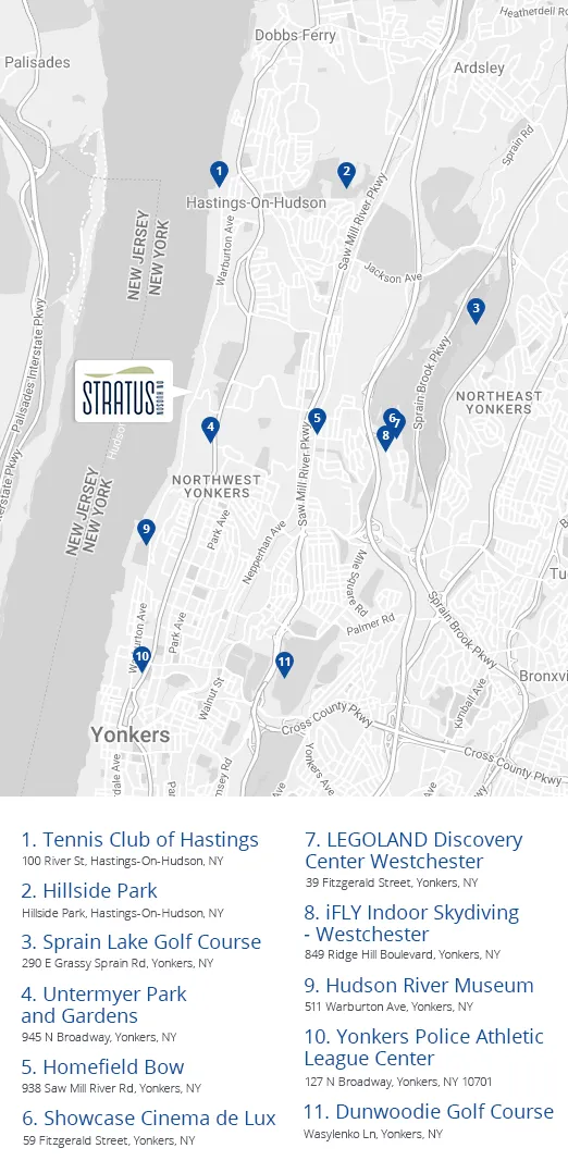 Stratus Nearby Sports and Leisure Places - Mobile